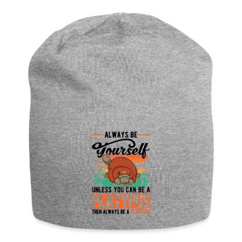 Ornithorynque Cadeau Ornithorynque - Bonnet en jersey - gris chiné - Devant