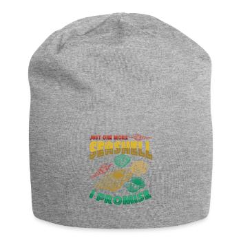 Nur Noch Eine Muschel, Sammler Muschel. - Jersey-Beanie - Grau meliert - Vorne