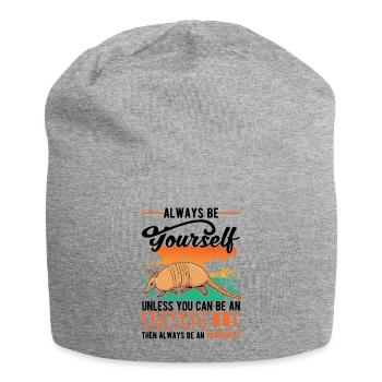 Tatou Cadeau Tatou - Bonnet en jersey - gris chiné - Devant