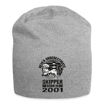 Never Underestimate Skipper né en 2001 - Bonnet en jersey - gris chiné - Devant