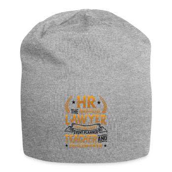 Rh Ressources Humaines - Bonnet en jersey - gris chiné - Devant