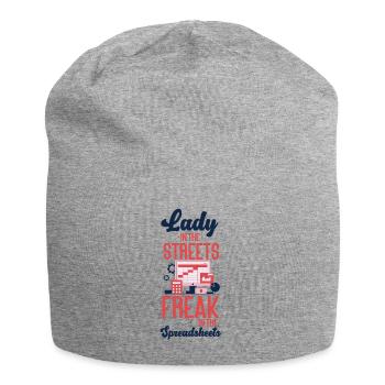Comptable Comptable Comptable - Bonnet en jersey - gris chiné - Devant