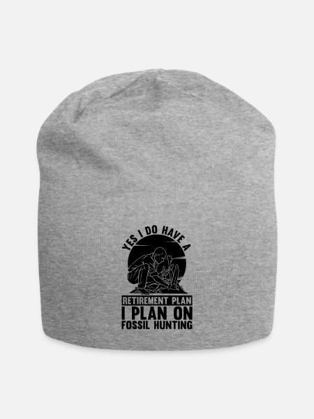 Yes I Do Have Archaeology Excavation Archaeologist - Jersey Beanie - heather grey