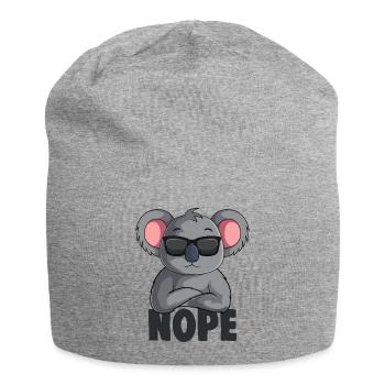 Koala - Jersey-Beanie - Grau meliert - Vorne
