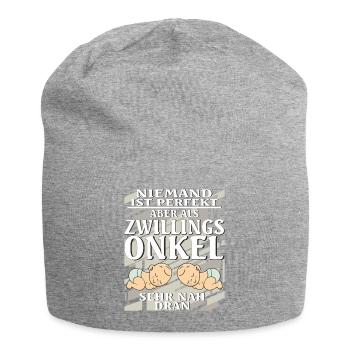 ZWILLINGS ONKEL - Jersey-Beanie - Grau meliert - Vorne