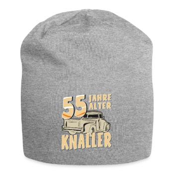 55 JAHRE ALTER KNALLER - Jersey-Beanie - Grau meliert - Vorne