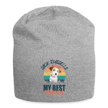 Jack Russell - Jersey Beanie - heather grey - Front
