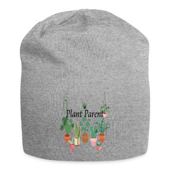 Plant Parent - Jersey Beanie - heather grey - Front