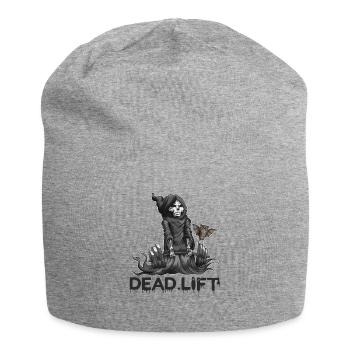 Sport Motivation Sensenmann Skelett Dead.Lift - Jersey-Beanie - Grau meliert - Vorne