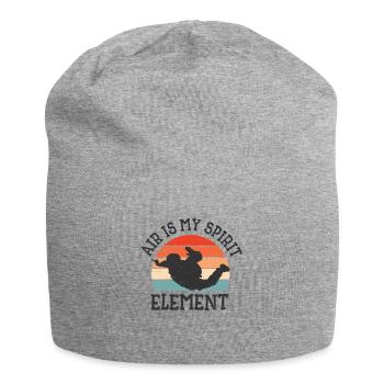 Fallschirmspringen Fallschirmspringer - Jersey-Beanie - Grau meliert - Vorne