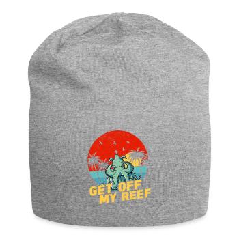 Poulpe Poulpe Tentacule de mer Poulpe Poulpe Poulpe Poulpe - Bonnet en jersey - gris chiné - Devant