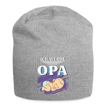ICH WERDE OPA - Jersey-Beanie - Grau meliert - Vorne