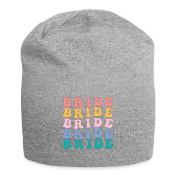 Hippie Bride Tshirt Bachelorette party - Jersey-Beanie - Grau meliert - Vorne
