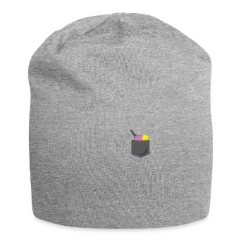 Pickleball Pocket - Jersey-Beanie - Grau meliert - Vorne