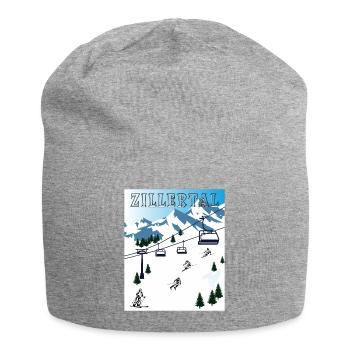 SCHI FAHREN ZILLERTAL - Jersey-Beanie - Grau meliert - Vorne