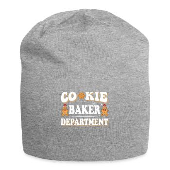 Сookie Baker Abteilung Koch Chef Weihnachtsmagie - Jersey-Beanie - Grau meliert - Vorne
