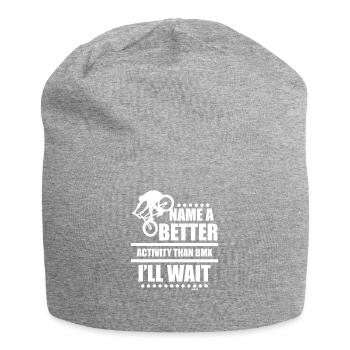 BMX Bike Sport Adrenaline - Jersey Beanie - heather grey - Front