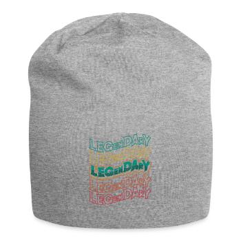 Gym Bodybuilding Leg Day - Jersey Beanie - heather grey - Front