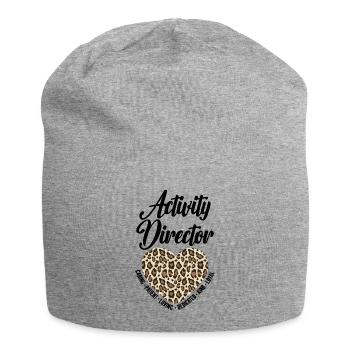 Faits sur le chef d’activité Coordonnatrice d’activités - Bonnet en jersey - gris chiné - Devant