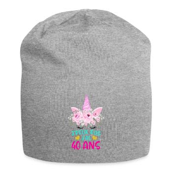 Enfant T Shirt 40 Ans Fille Anniversaire Cadeau - Jersey Beanie - heather grey - Front