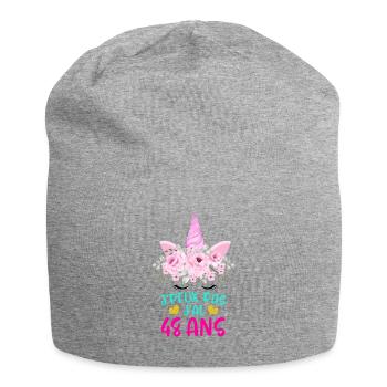Enfant T Shirt 48 Ans Fille Anniversaire Cadeau - Jersey-Beanie - Grau meliert - Vorne