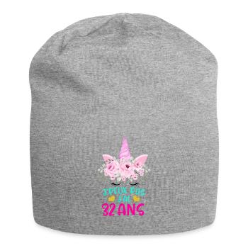 Enfant T Shirt 32 Ans Fille Anniversaire Cadeau - Jersey Beanie - heather grey - Front