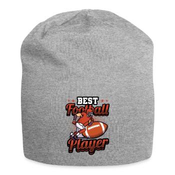 Best American Football Player - Jersey Beanie - heather grey - Front