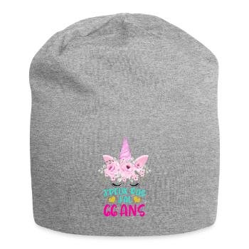 Enfant T Shirt 66 Ans Fille Anniversaire Cadeau - Jersey Beanie - heather grey - Front