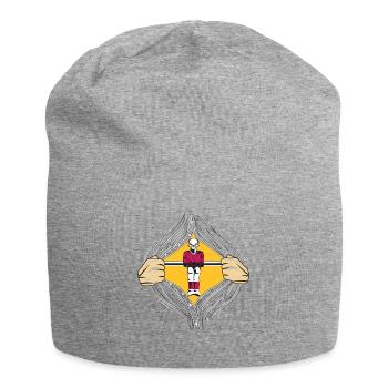 SHIRT TABLE FOOTBALL - Jersey Beanie - heather grey - Front