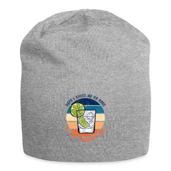 Theres Gonna Be A Gincident Funny Gin Say - Jersey-Beanie - Grau meliert - Vorne
