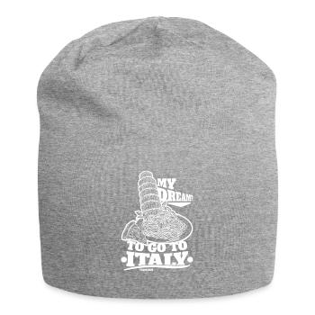 Italy - Jersey Beanie - heather grey - Front