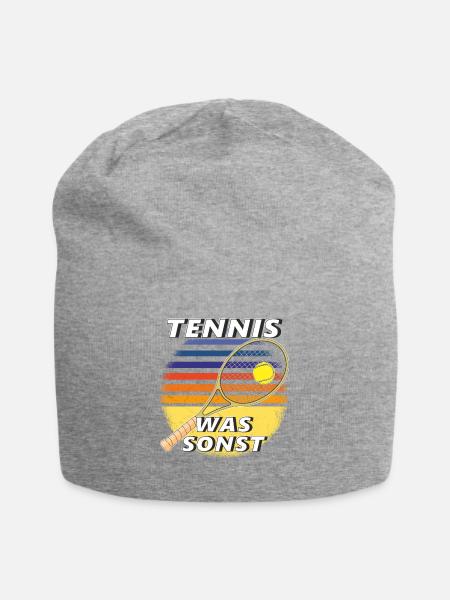 TENNIS WAS SONST - Jersey-Beanie - Grau meliert