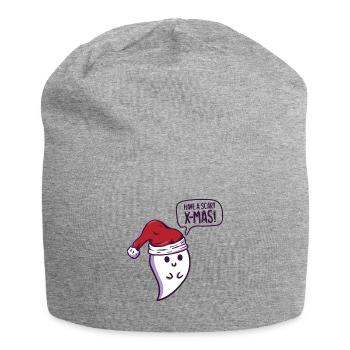 Effrayant Halloween Mignon Noël - Bonnet en jersey - gris chiné - Devant