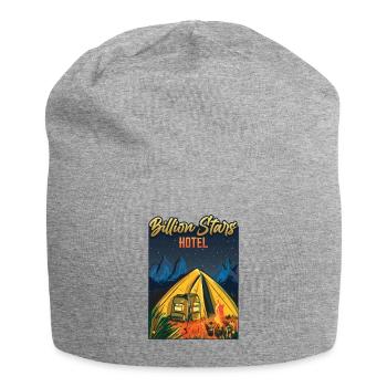 Billion Stars Hotel Outdoor Camping - Jersey-Beanie - Grau meliert - Vorne