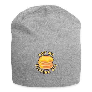 Pancake Baker Petit déjeuner Journée des crêpes - Bonnet en jersey - gris chiné - Devant