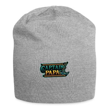 Kapitän Papa Bootfahren - Jersey-Beanie - Grau meliert - Vorne