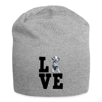 Dalmatian - Jersey Beanie - heather grey - Front