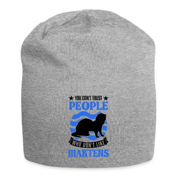 Martre Cadeau Vison Blaireau Martre - Bonnet en jersey - gris chiné - Devant