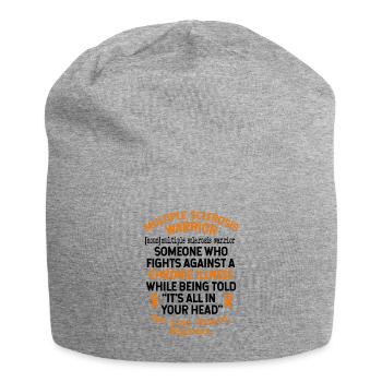 Definition Multiple Sclerosis Warrior - Jersey Beanie - heather grey - Front