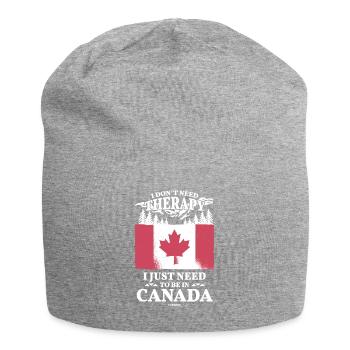 Canada - Bonnet en jersey - gris chiné - Devant
