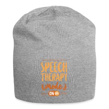 Speech Therapist Therapy Assistant - Jersey-Beanie - Grau meliert - Vorne