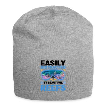 Diver - Jersey Beanie - heather grey - Front