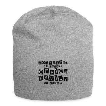 Arbeitskollege Büro Familie Freunde - Jersey-Beanie - Grau meliert - Vorne
