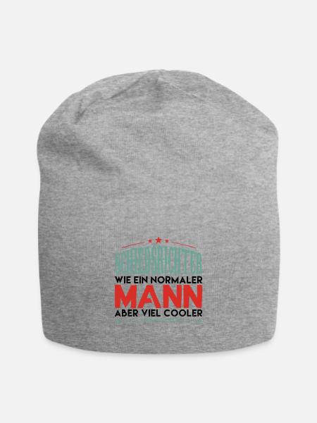 Schiedsrichter schiedsrichter WIE EIN NORMALER MAN - Jersey-Beanie - Grau meliert