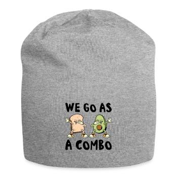 Siblings Avocado Toast Combo Big Sister Brother - Jersey Beanie - heather grey - Front