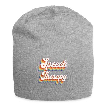 Speech Therapist Therapy Assistant - Jersey-Beanie - Grau meliert - Vorne