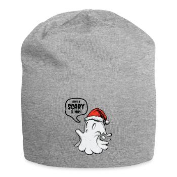 Effrayant Halloween Mignon Noël - Bonnet en jersey - gris chiné - Devant