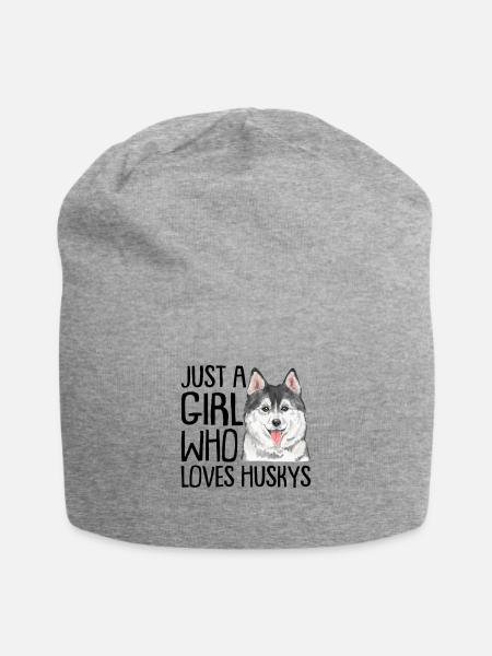 Husky - Jersey-Beanie - Grau meliert