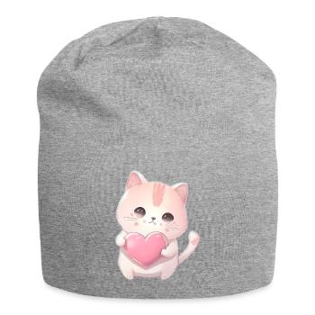 Teddy Bear Cuddly Toy Toy Sleep T-shirt - Jersey Beanie - heather grey - Front