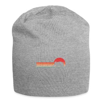 Erdferkel Retro Aardvark Vintage - Jersey Beanie - heather grey - Front